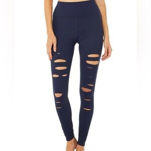 Alo Warrior Ripped Leggings